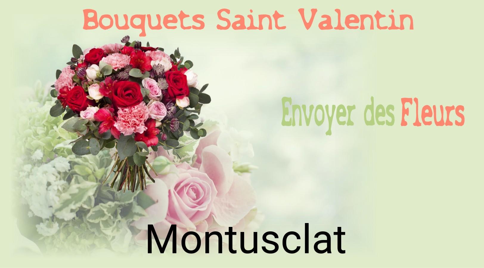 Roses de Saint-Valentin livrées à Montusclat
